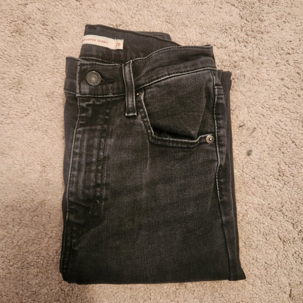 Levi Mile High super skinny Jeans